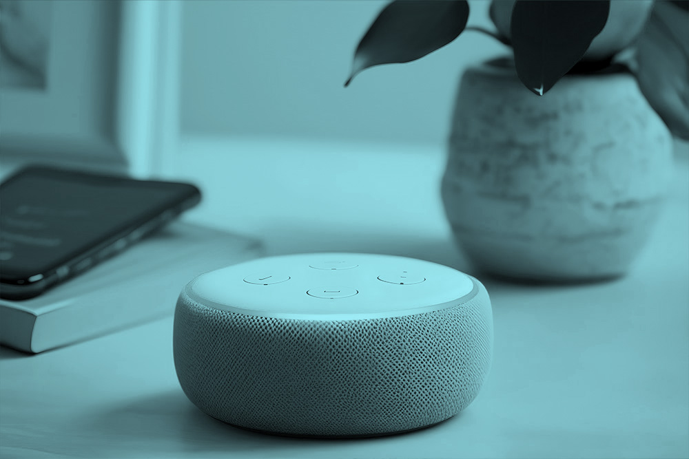 WallUniverse electronic distributor Elektronik speaker blue