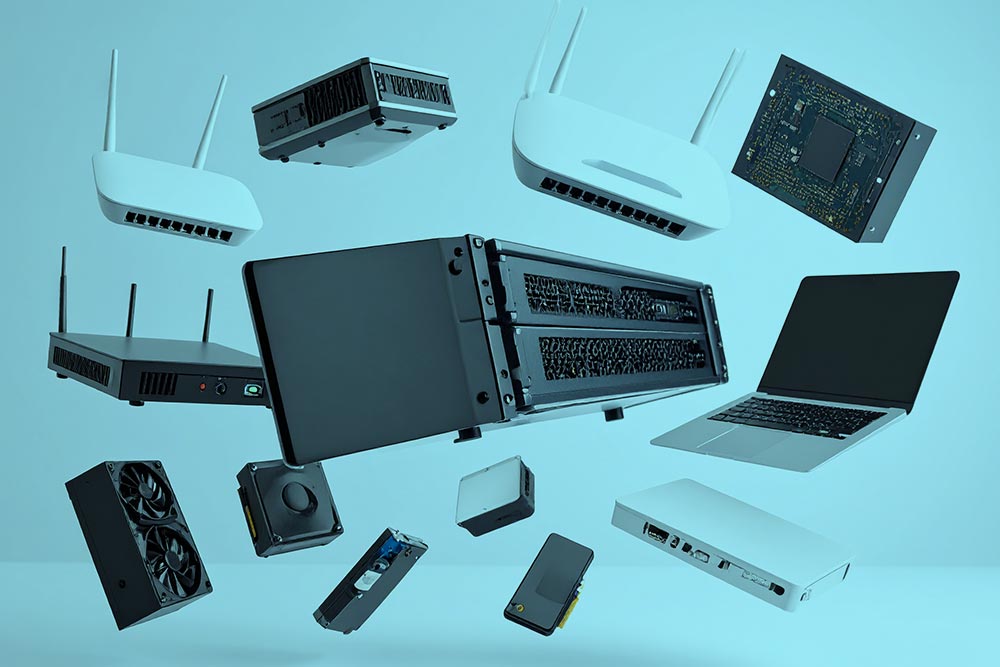 WallUniverse electronic distributor Elektronik office acceories