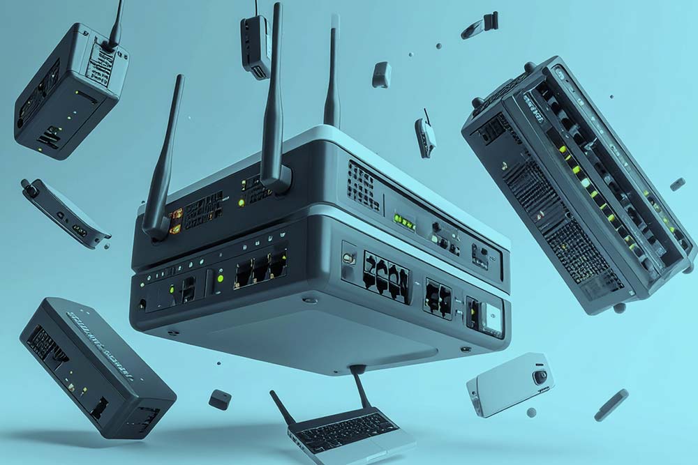 WallUniverse electronic distributor Elektronik router switches