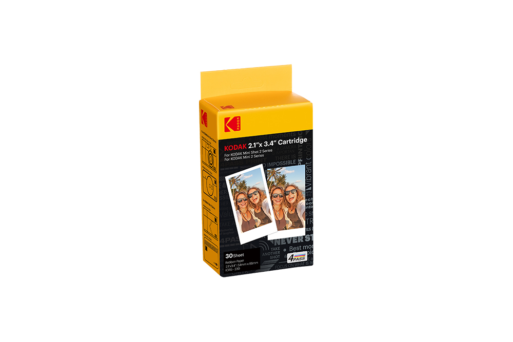 WallUniverse electronic distributor Elektronik exklusive-distribution-Kodak 4PASS All-in-one Cartridge (2. 1x3.4”) 60 Photos