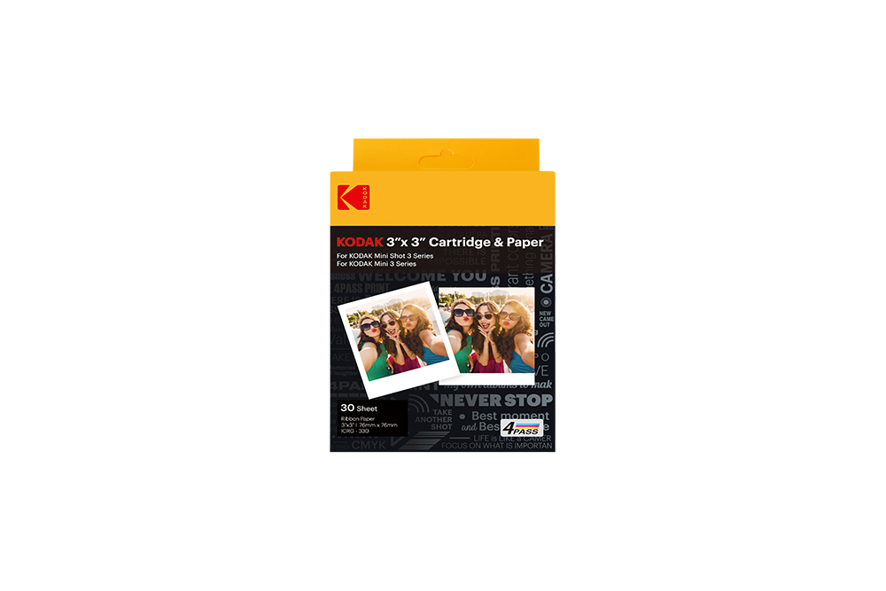 WallUniverse electronic distributor Elektronik exklusive-distribution-Kodak 4PASS All-in-one Cartridge (3x3”) 60 Photos