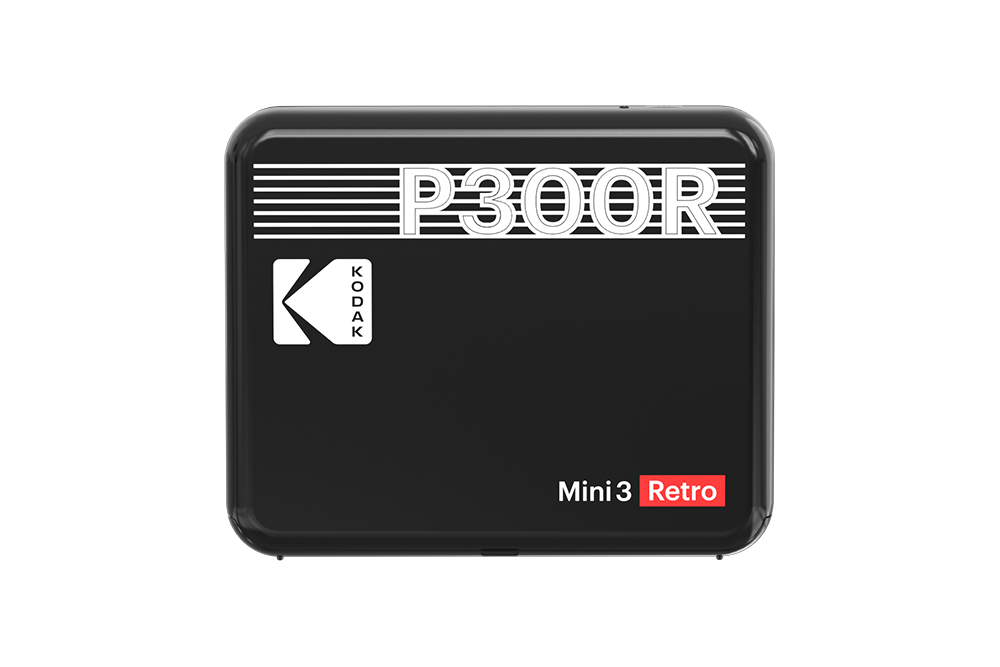 WallUniverse electronic distributor Elektronik exklusive-distribution-Kodak Mini 3 Retro mobile photo printer black