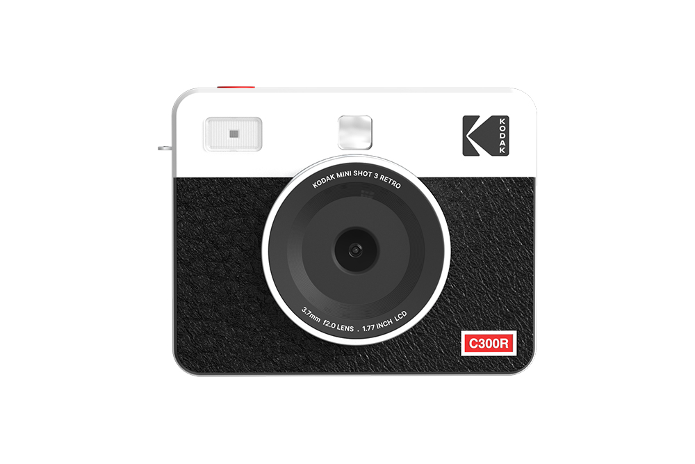 WallUniverse electronic distributor Elektronik exklusive-distribution-Kodak Mini Shot3 Retro 4Pass 2in1 camera & printer – white