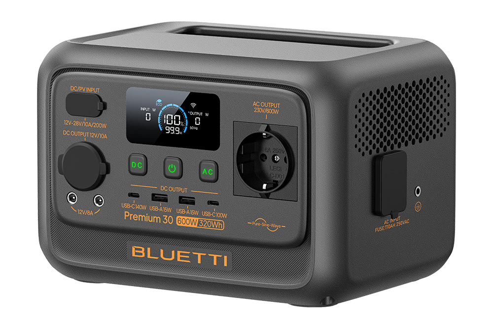 WallUniverse electronic distributor Elektronik exklusive-distribution-bluetti-Premium 30 V2 EU 右上正